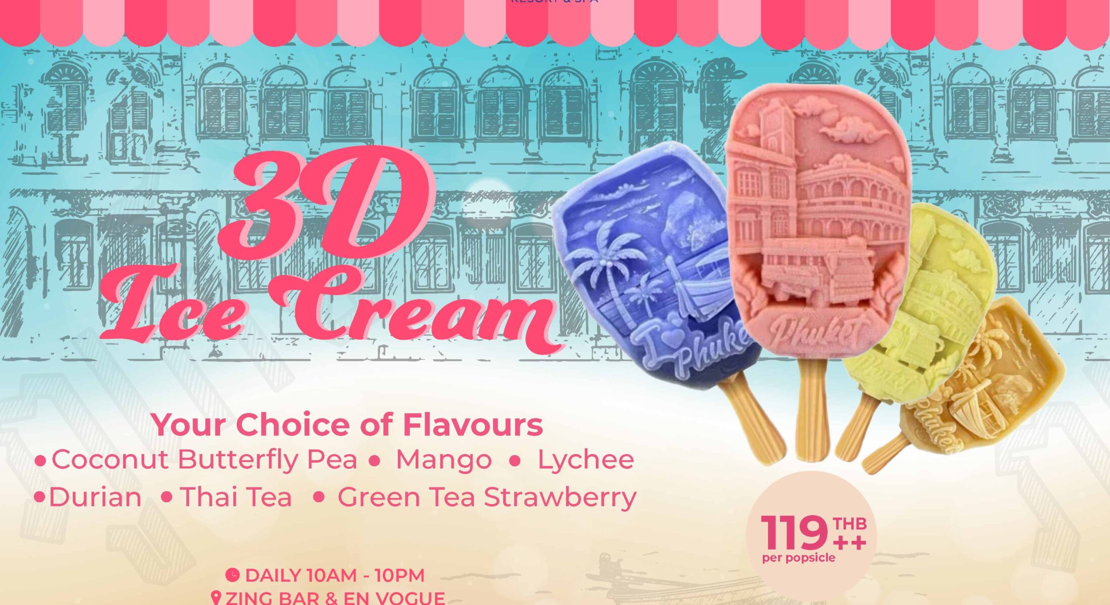 3D Ice Cream in Phuket