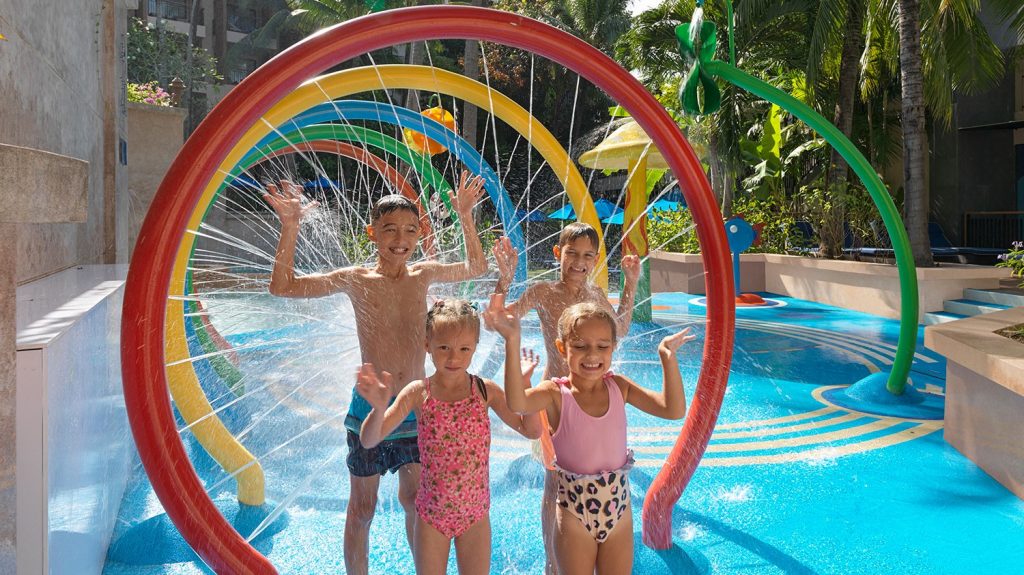 splashpad best family resort in phuket