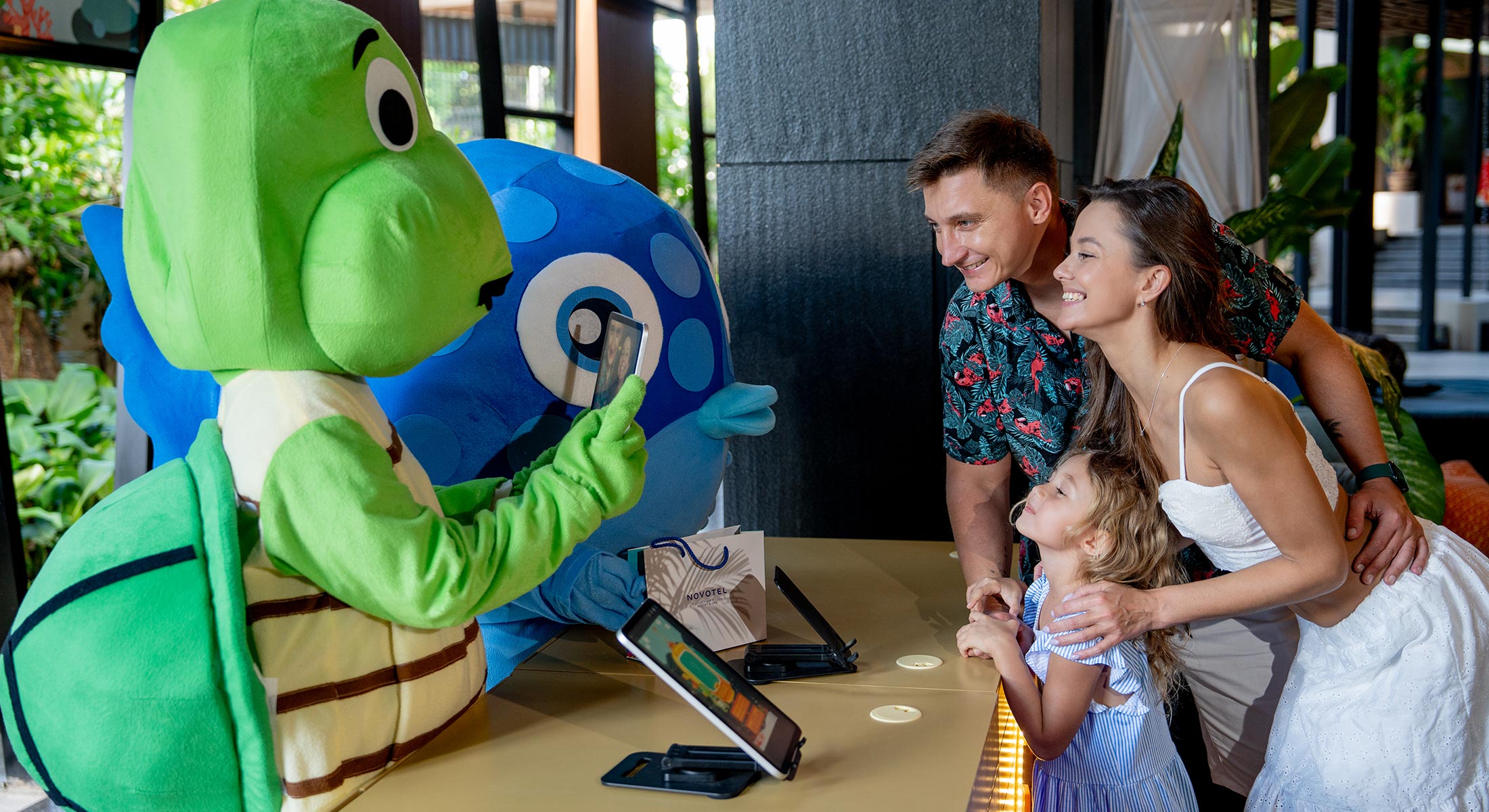 Kids Check In Counter at Novotel Phuket Kata Avista