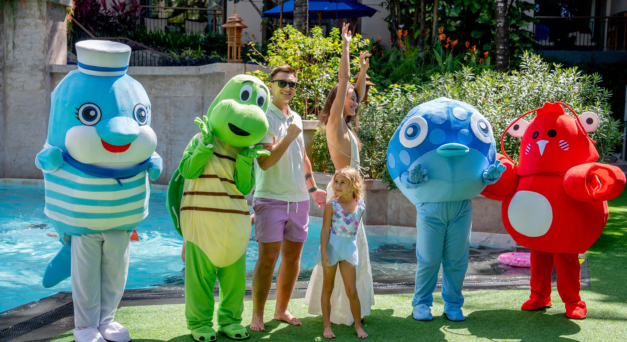 Pool Fun at Novotel Phuket Kata Avista Resort and Spa