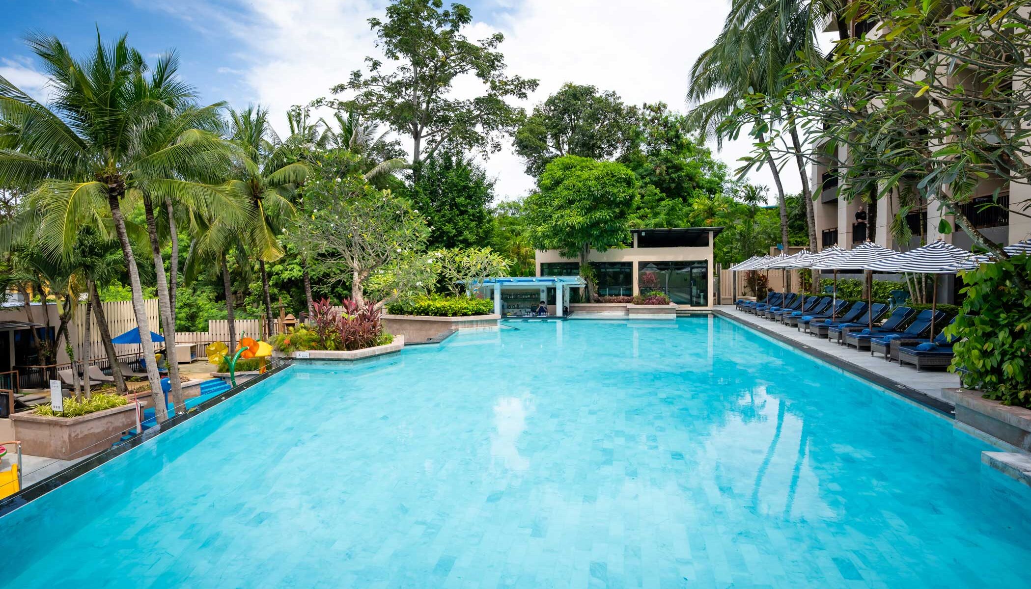 Best Resort Swimming Pool In Phuket - Three Pools & Zing Swim Up Bar