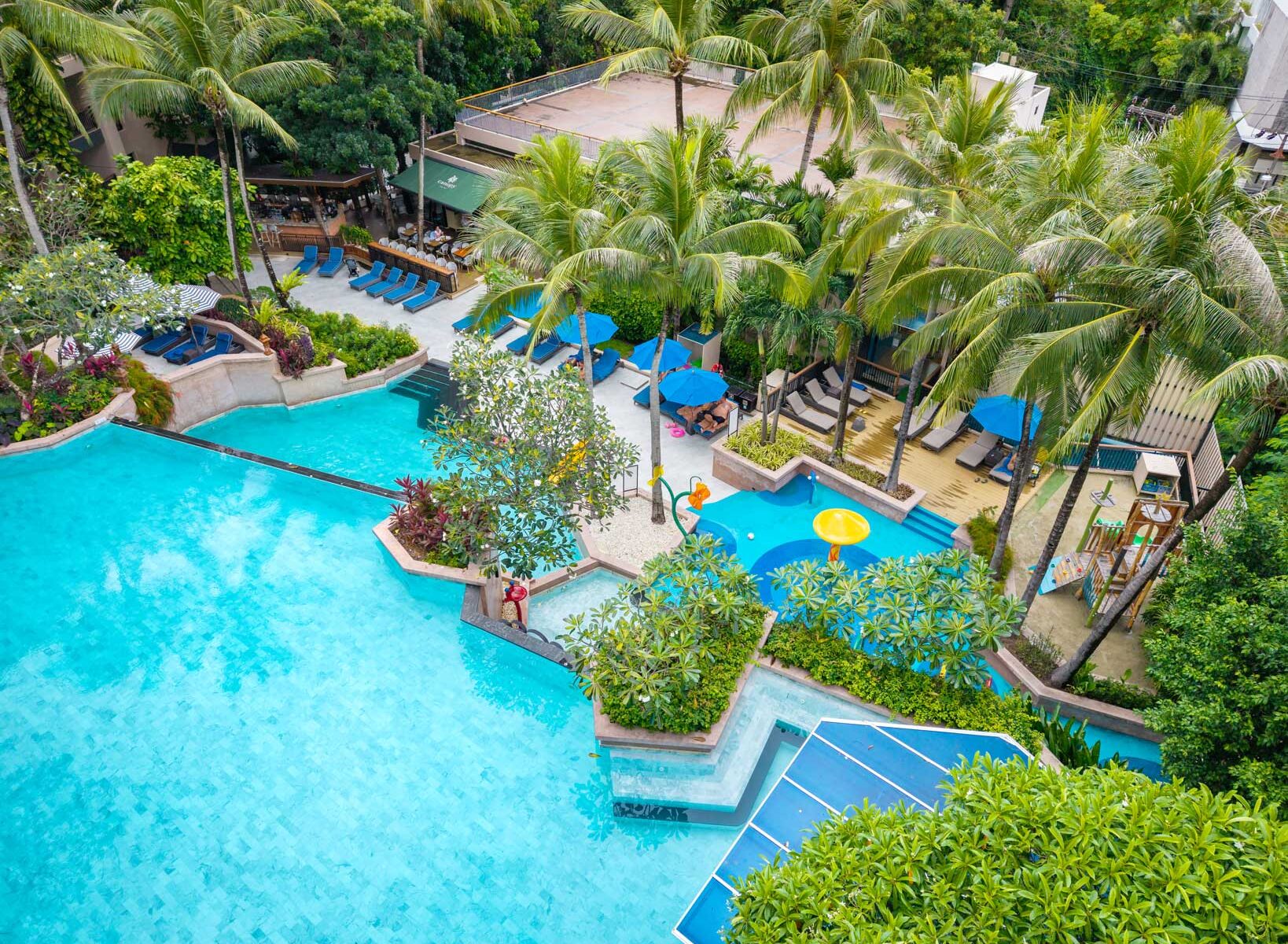 Best Resort Swimming Pool In Phuket - Three Pools & Zing Swim Up Bar