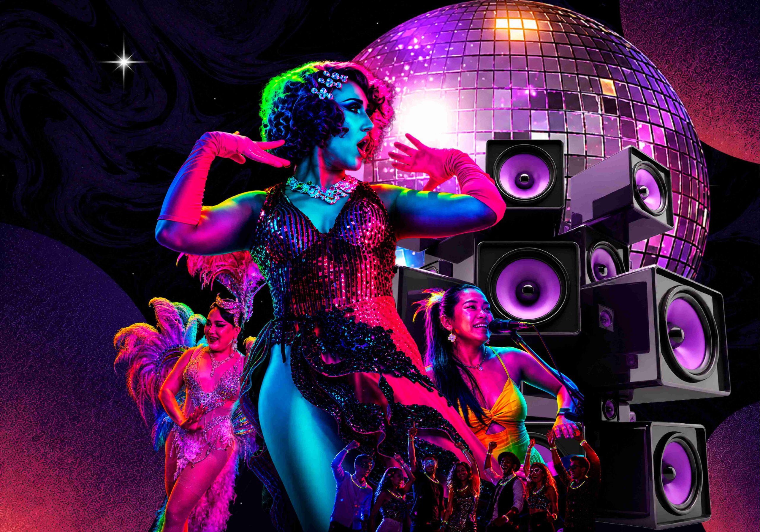 Neon Gala Night New Year's Eve at Novotel Phuket Kata