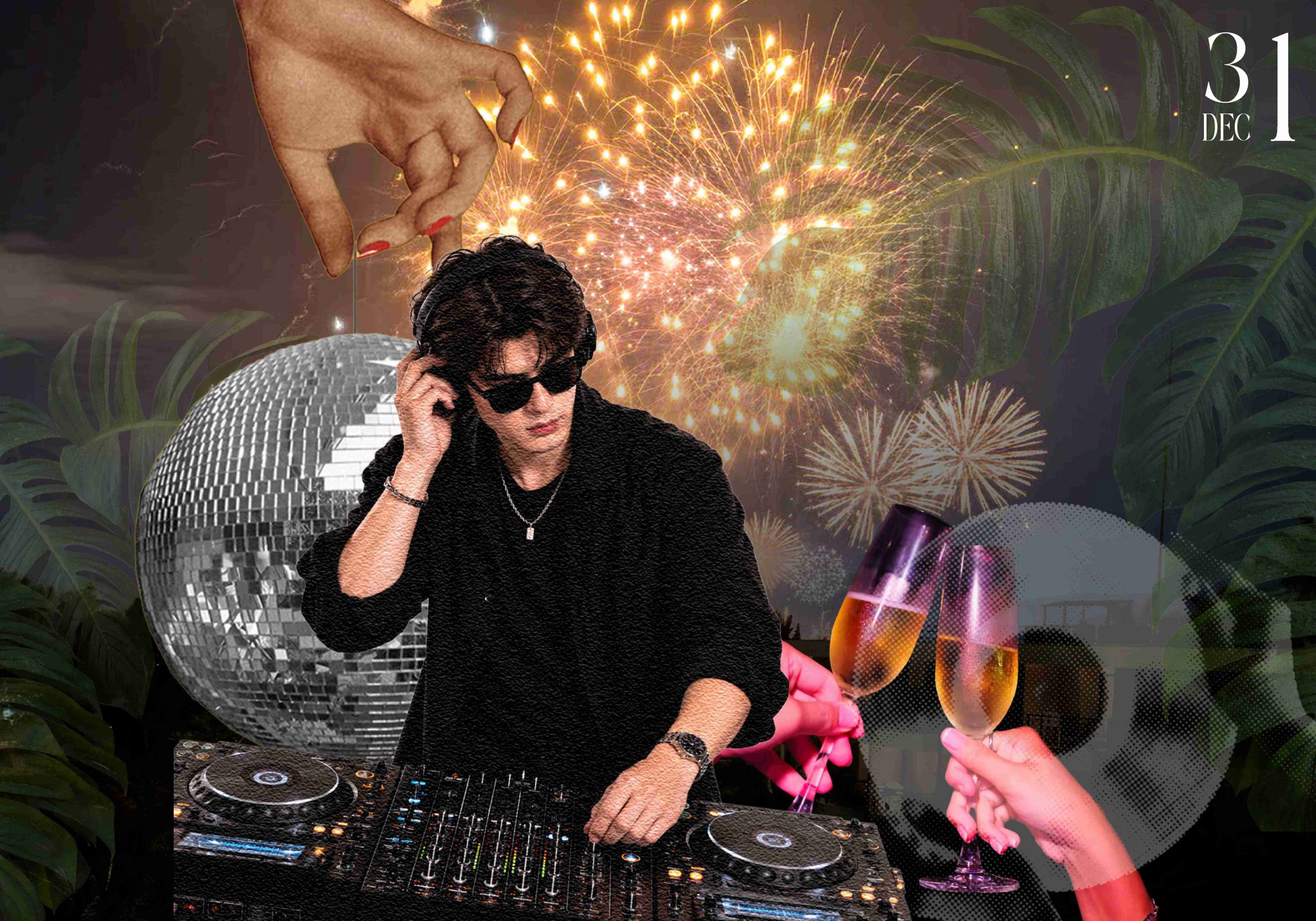 Rooftop Party New Year's Eve overlooking Kata Bay